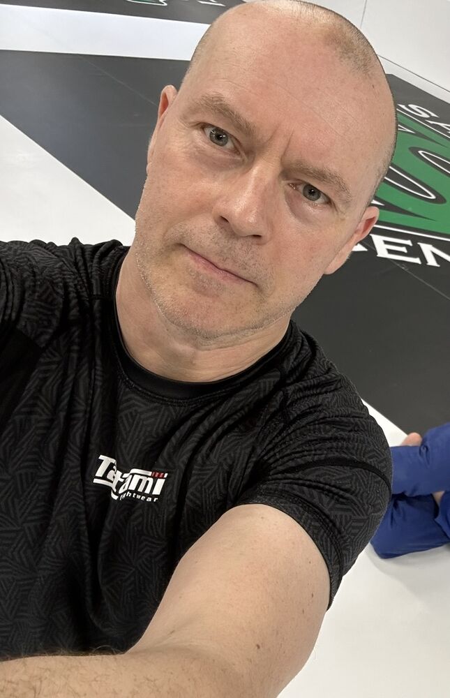 Treenikuva BJJ-matolla
